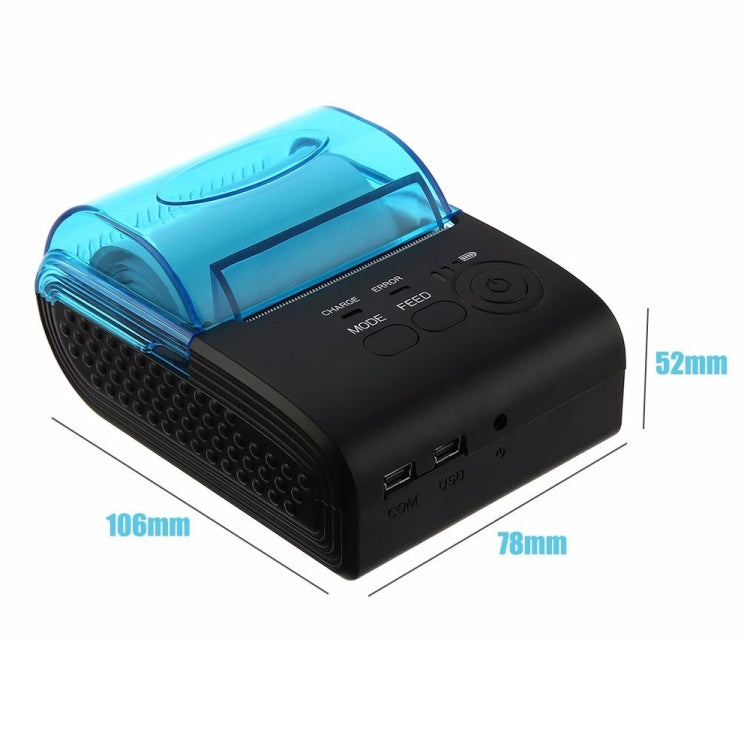 POS-5805 Stampante termica per ricevute POS Bluetooth 4.0 da 58 mm, Bluetooth POS Printer