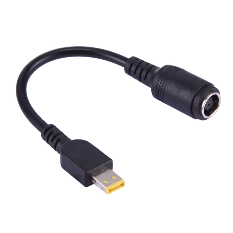 Cavo adattatore di alimentazione maschio quadrato da 7,9x5,5 mm femmina a Lenovo per notebook Lenovo, lunghezza: circa 10 cm, X1 Carbon 2018/2017 & Yoga 2018/2017 & T480/T580