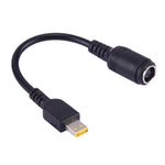 Cavo adattatore di alimentazione maschio quadrato da 7,9x5,5 mm femmina a Lenovo per notebook Lenovo, lunghezza: circa 10 cm, X1 Carbon 2018/2017 & Yoga 2018/2017 & T480/T580