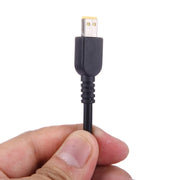 Cavo adattatore di alimentazione maschio quadrato da 7,9x5,5 mm femmina a Lenovo per notebook Lenovo, lunghezza: circa 10 cm, X1 Carbon 2018/2017 & Yoga 2018/2017 & T480/T580