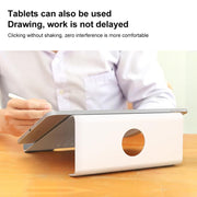 Supporto di raffreddamento in alluminio per laptop, adatto per Mac Air, Mac Pro, iPad e altri laptop da 11-17 pollici, Aluminum Stand Grey, Aluminum Stand Gold, Aluminum Stand Silver