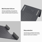 Supporto di raffreddamento in alluminio per laptop, adatto per Mac Air, Mac Pro, iPad e altri laptop da 11-17 pollici, Aluminum Stand Grey, Aluminum Stand Gold, Aluminum Stand Silver