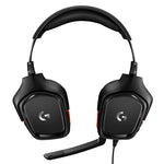 Logitech G331 Cuffie da gioco da competizione pieghevoli stereo con audio surround Dolby 7.1 con riduzione del rumore, G331