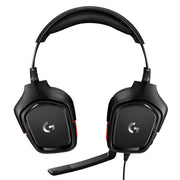 Logitech G331 Cuffie da gioco da competizione pieghevoli stereo con audio surround Dolby 7.1 con riduzione del rumore, G331
