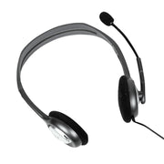 Cuffie stereo Logitech H110 con doppi connettori audio da 3,5 mm, H110