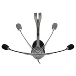 Cuffie stereo Logitech H110 con doppi connettori audio da 3,5 mm, H110