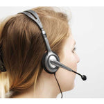 Cuffie stereo Logitech H110 con doppi connettori audio da 3,5 mm, H110