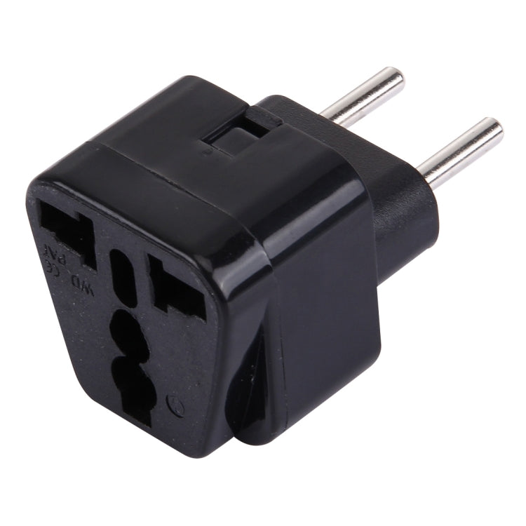 Portable Travel Converter with Power Socket from US UK Plug to EU Plug WD-9C, EU Plug