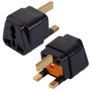 WD-7S Portable Universal Power Socket Travel Converter to UK Plug Adapter with Fuse, UK Plug with Fuse