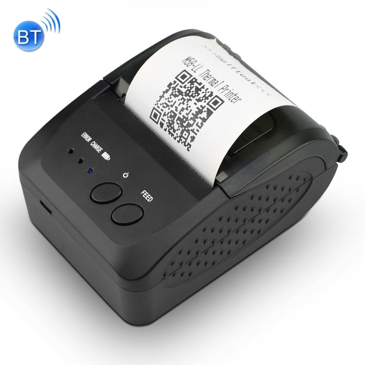 58mm Portable Bluetooth Thermal Receipt Printer Support Treasure Charging