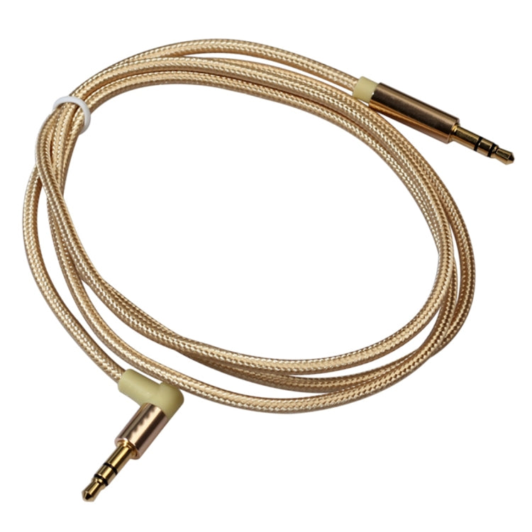 Cavo audio a gomito maschio-maschio AV01 da 3,5 mm, lunghezza: 1 m, 1m