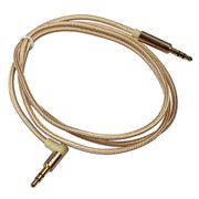 Cavo audio a gomito maschio-maschio AV01 da 3,5 mm, lunghezza: 1 m, 1m