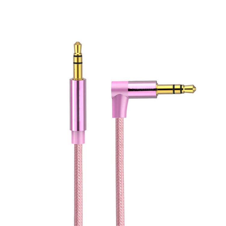 Cavo audio a gomito maschio-maschio AV01 da 3,5 mm, lunghezza: 2 m, 2m