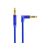 Cavo audio a gomito maschio-maschio AV01 da 3,5 mm, lunghezza: 3 m, 3m