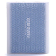 Custodia protettiva in silicone per disco rigido portatile all-inclusive antigraffio PT500 per Samsung Portable SSD T5, con prese d'aria, Black, Blue, Red, White
