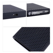 Custodia protettiva in silicone per disco rigido portatile all-inclusive antigraffio PT500 per Samsung Portable SSD T5, con prese d'aria, Black, Blue, Red, White
