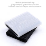 Custodia protettiva in silicone per disco rigido portatile all-inclusive antigraffio PT500 per Samsung Portable SSD T5, con prese d'aria, Black, Blue, Red, White