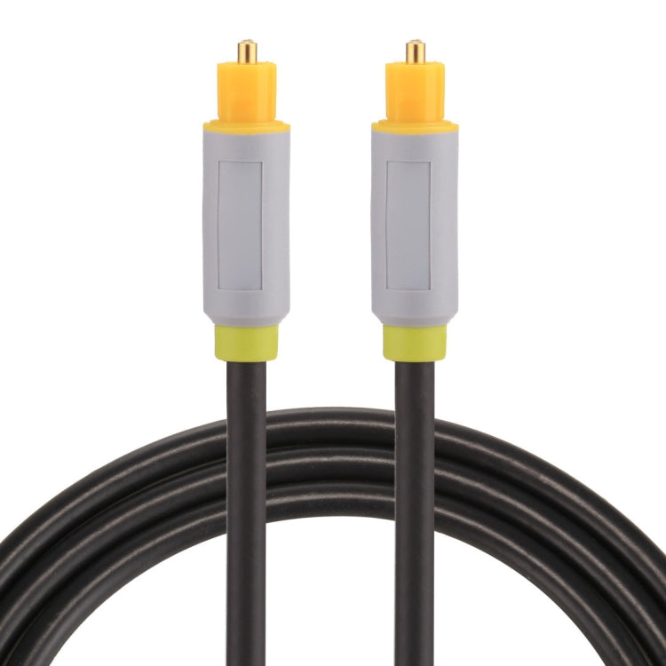 Cavo audio ottico digitale Toslink maschio-maschio da 1 m con diametro esterno 5,0 mm, Length: 1m
