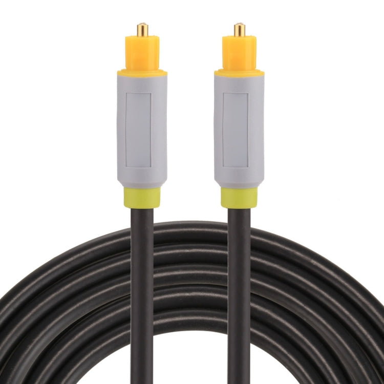 Cavo audio ottico digitale Toslink maschio-maschio da 1,5 m con diametro esterno 5,0 mm, Length: 1.5m