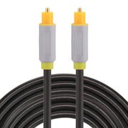 Cavo audio ottico digitale Toslink maschio-maschio da 2 m con diametro esterno 5,0 mm, Length: 2m