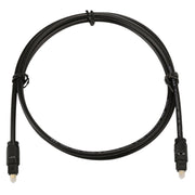 Cavo audio ottico digitale Toslink maschio-maschio EMK da 1 m con diametro esterno di 4,0 mm, Length: 1m