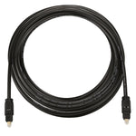 Cavo audio ottico digitale Toslink maschio-maschio EMK da 3 m con diametro esterno di 4,0 mm, Length: 3m