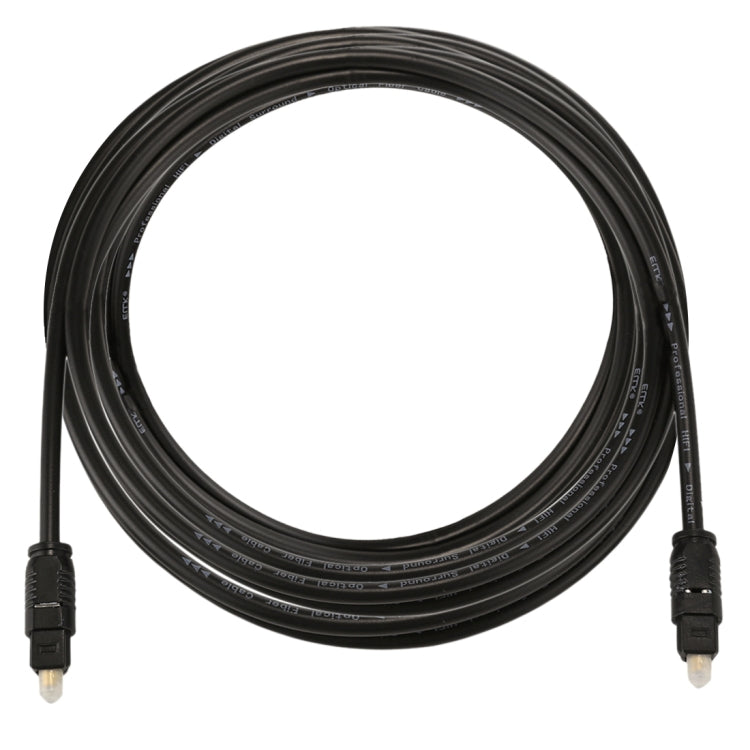 Cavo audio ottico digitale Toslink maschio-maschio EMK da 3 m con diametro esterno di 4,0 mm, Length: 3m