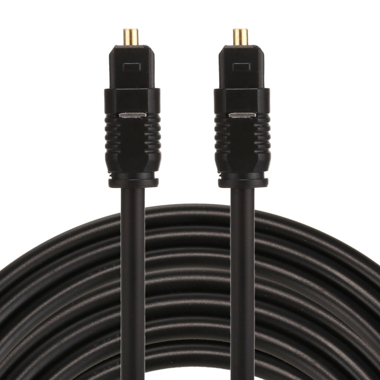 Cavo audio ottico digitale Toslink maschio-maschio EMK da 8 m, diametro esterno 4,0 mm, Length: 8m