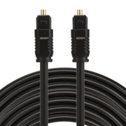 Cavo audio ottico digitale Toslink maschio-maschio EMK da 8 m, diametro esterno 4,0 mm, Length: 8m