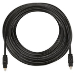 Cavo audio ottico digitale Toslink maschio-maschio EMK da 8 m, diametro esterno 4,0 mm, Length: 8m