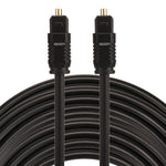 Cavo audio ottico digitale Toslink maschio-maschio EMK da 15 m con diametro esterno di 4,0 mm, Length: 15m