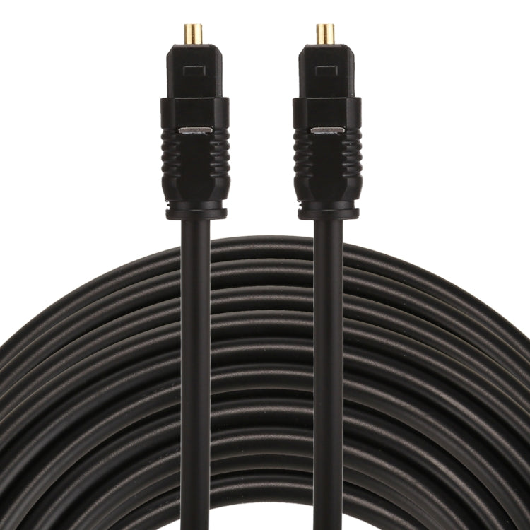 Cavo audio ottico digitale Toslink maschio-maschio EMK da 20 m, diametro esterno 4,0 mm, Length: 20m