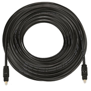 Cavo audio ottico digitale Toslink maschio-maschio EMK da 20 m, diametro esterno 4,0 mm, Length: 20m