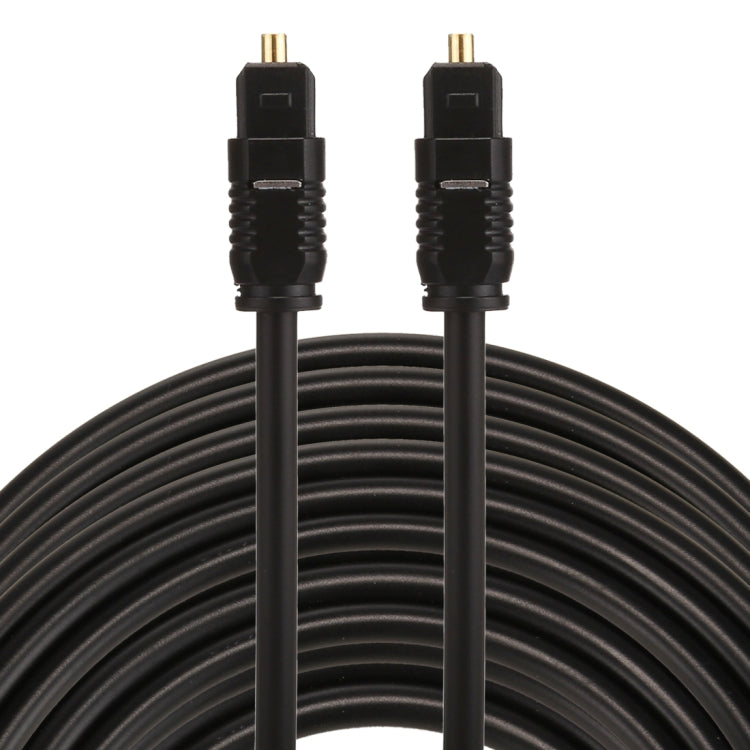 Cavo audio ottico digitale Toslink maschio-maschio EMK da 25 m con diametro esterno di 4,0 mm, Length: 25m