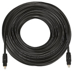 Cavo audio ottico digitale Toslink maschio-maschio EMK da 25 m con diametro esterno di 4,0 mm, Length: 25m