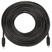 Cavo audio ottico digitale Toslink maschio-maschio EMK da 25 m con diametro esterno di 4,0 mm, Length: 25m