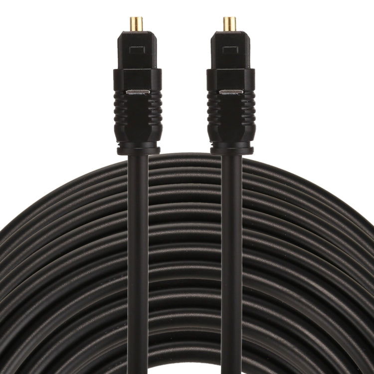 Cavo audio ottico digitale Toslink maschio-maschio EMK da 30 m con diametro esterno di 4,0 mm, Length: 30m