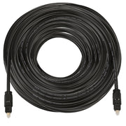 Cavo audio ottico digitale Toslink maschio-maschio EMK da 30 m con diametro esterno di 4,0 mm, Length: 30m