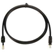 Cavo audio ottico digitale Toslink maschio da 1 m con diametro esterno di 4,0 mm a Mini Toslink maschio da 3,5 mm, 1m