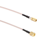 Cavo adattatore RG316 da SMA maschio a SMB femmina da 90 cm, 90cm SMB Female