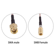Cavo adattatore RG316 da SMA maschio a SMB femmina da 90 cm, 90cm SMB Female