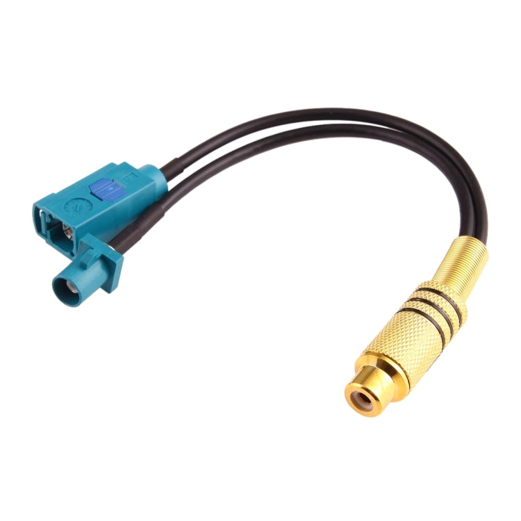 Cavo RCA femmina a FAKRA maschio 15 cm RG174