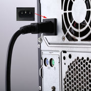 Cavo di alimentazione per PC desktop da spina israeliana a tre fori, lunghezza cavo: 1,8 m, 1.8m