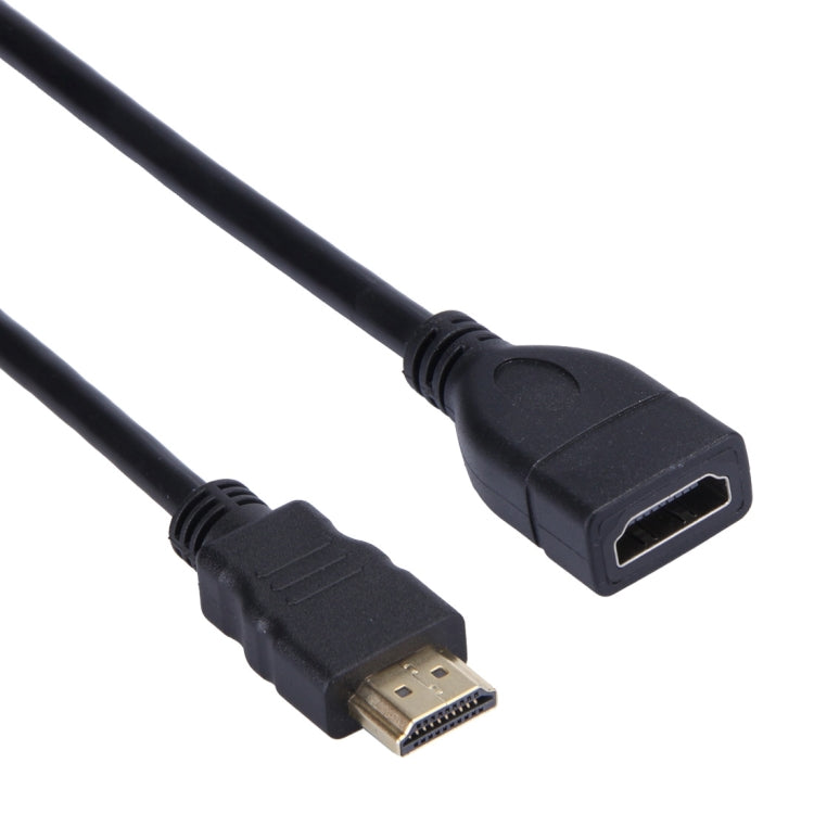 Cavo adattatore HDMI 19 pin maschio ad HDMI 19 pin femmina ad alta velocità da 30 cm, Length: 30cm