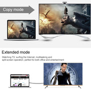 Cavo adattatore HDMI 19 pin maschio ad HDMI 19 pin femmina ad alta velocità da 30 cm, Length: 30cm