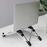 Supporto pieghevole in alluminio per laptop 24,5x3,3x2,8 cm