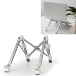Supporto pieghevole in alluminio per laptop 24,5x3,3x2,8 cm
