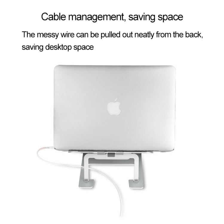 Supporto pieghevole per laptop 22,3x23,5x1,3 cm