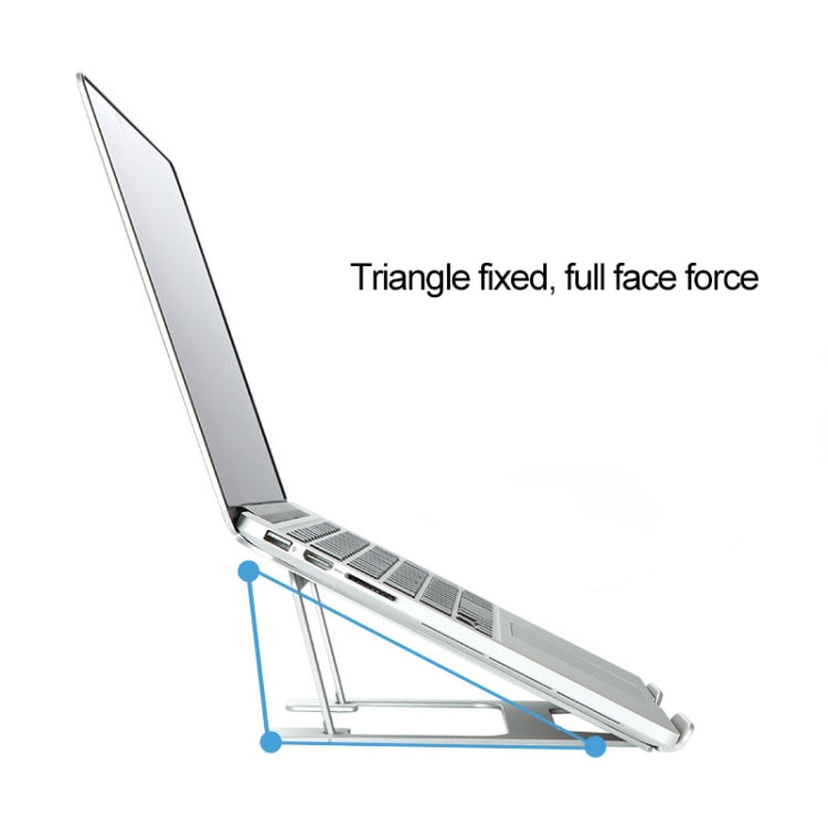 Supporto pieghevole per laptop 22,3x23,5x1,3 cm