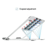 Supporto pieghevole per laptop 22,3x23,5x1,3 cm